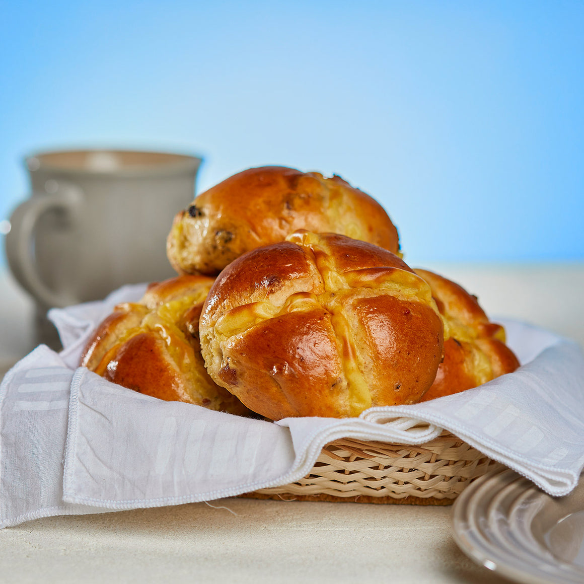 Hot Cross Buns (Box of 4)