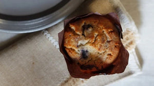 Brown Butter Blueberry Muffins