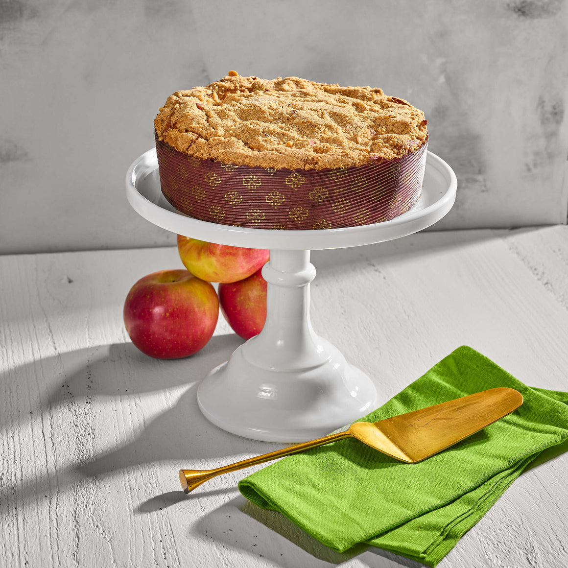 Apple Struesel Cake Wrapped Noe Valley Bakery San Francisco for Rosh Hashanah & Yom Kippur