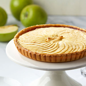 Apple Cranberry Frangipane Tart
