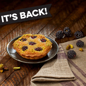 Blackberry Financier Tartlet by Noe Valley Bakery