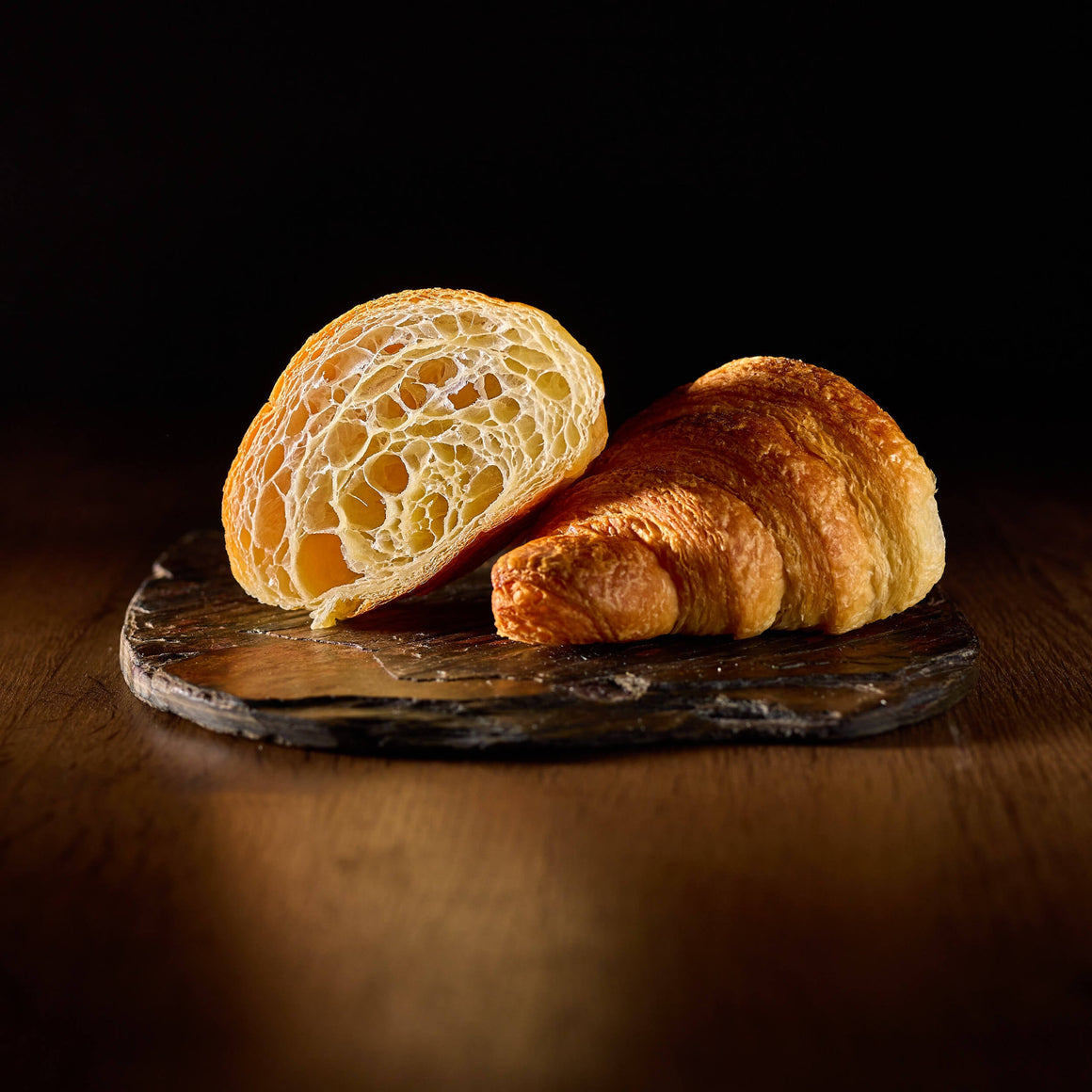 Butter Croissant Sliced from Noe Valley Bakery in San Francisco