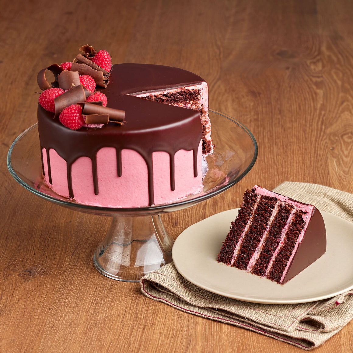 Chocolate Raspberry Cake from Noe Valley Bakery in San Francisco