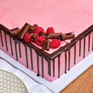 Chocolate Raspberry Sheet Cake from Noe Valley Bakery in San Francisco