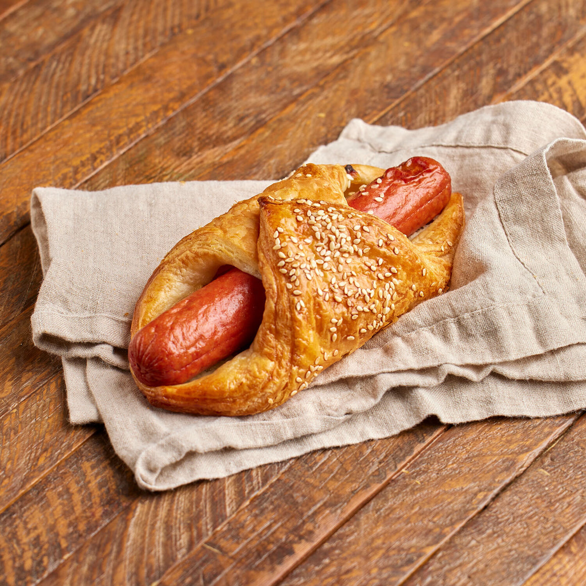 Croissant Hot Dog from Noe Valley Bakery in San Francisco