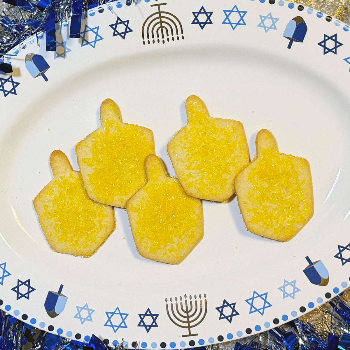 Dreidel Sugar Cookie Hanukkah Desserts Noe Valley Bakery