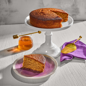 Honey Cake Cut Noe Valley Bakery San Francisco for Rosh Hashanah & Yom Kippur