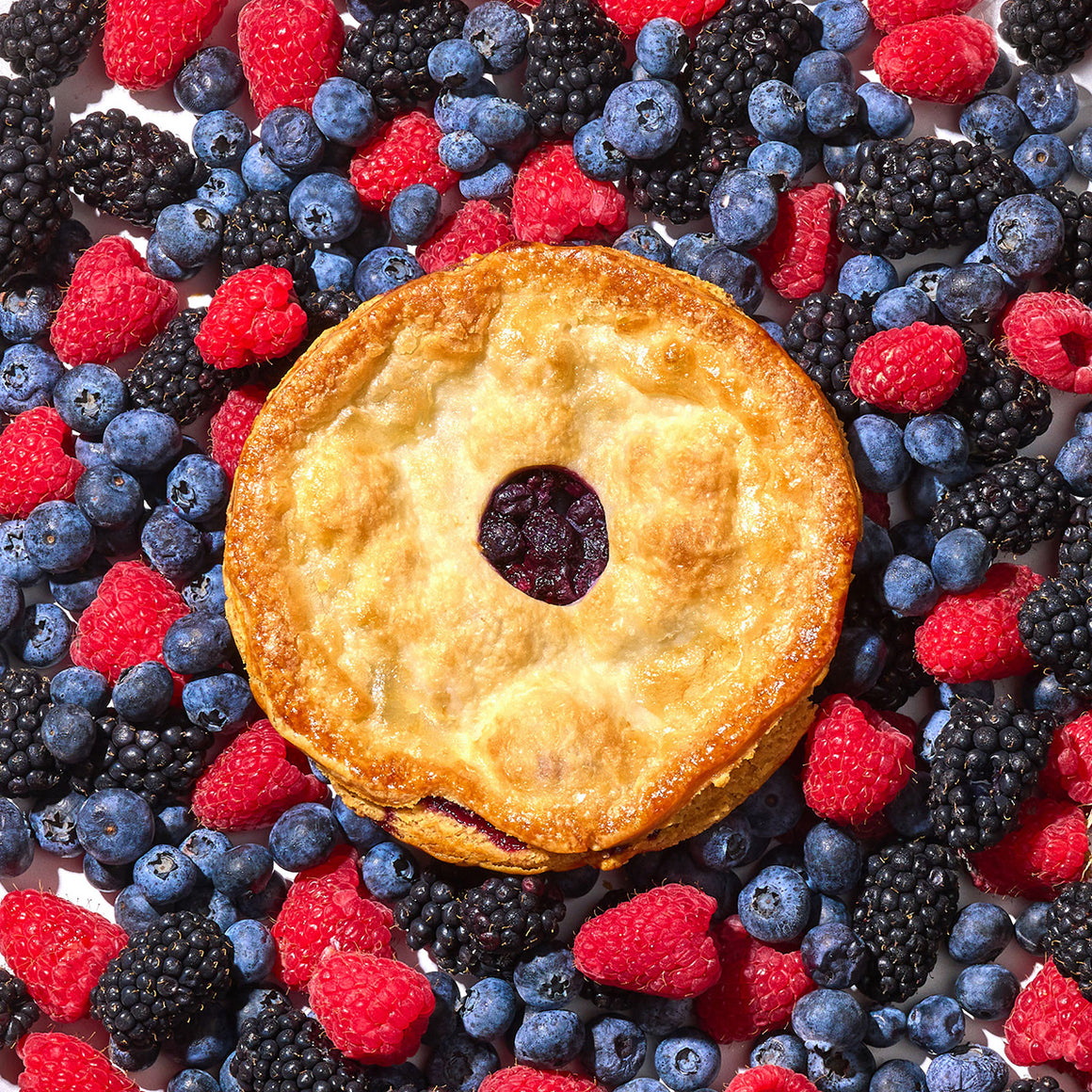 Mini Mixed Berry Pie by Noe Valley Bakery in San Francisco