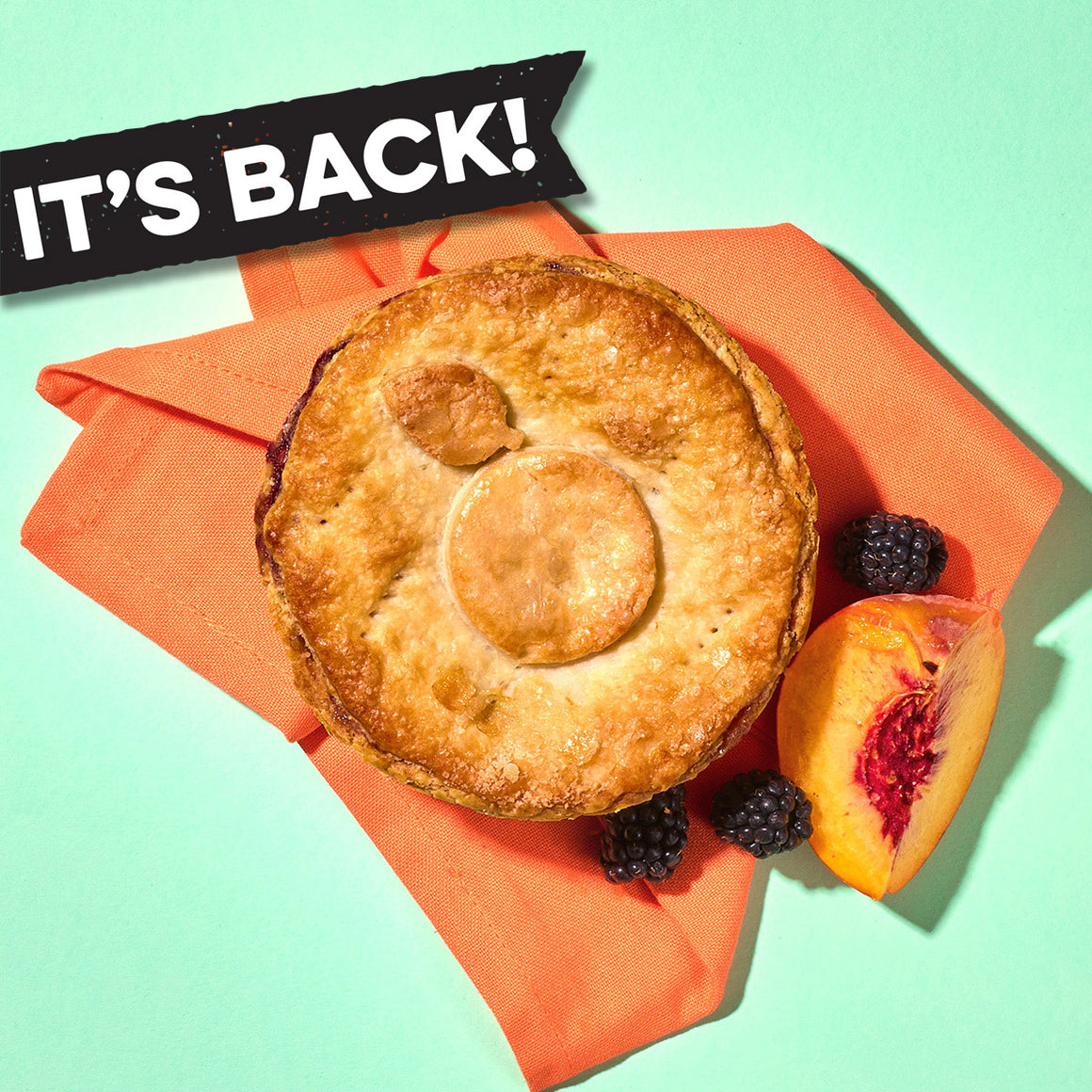 Mini Peach Blackberry Pie New Arrival- Noe Valley Bakery in San Francisco