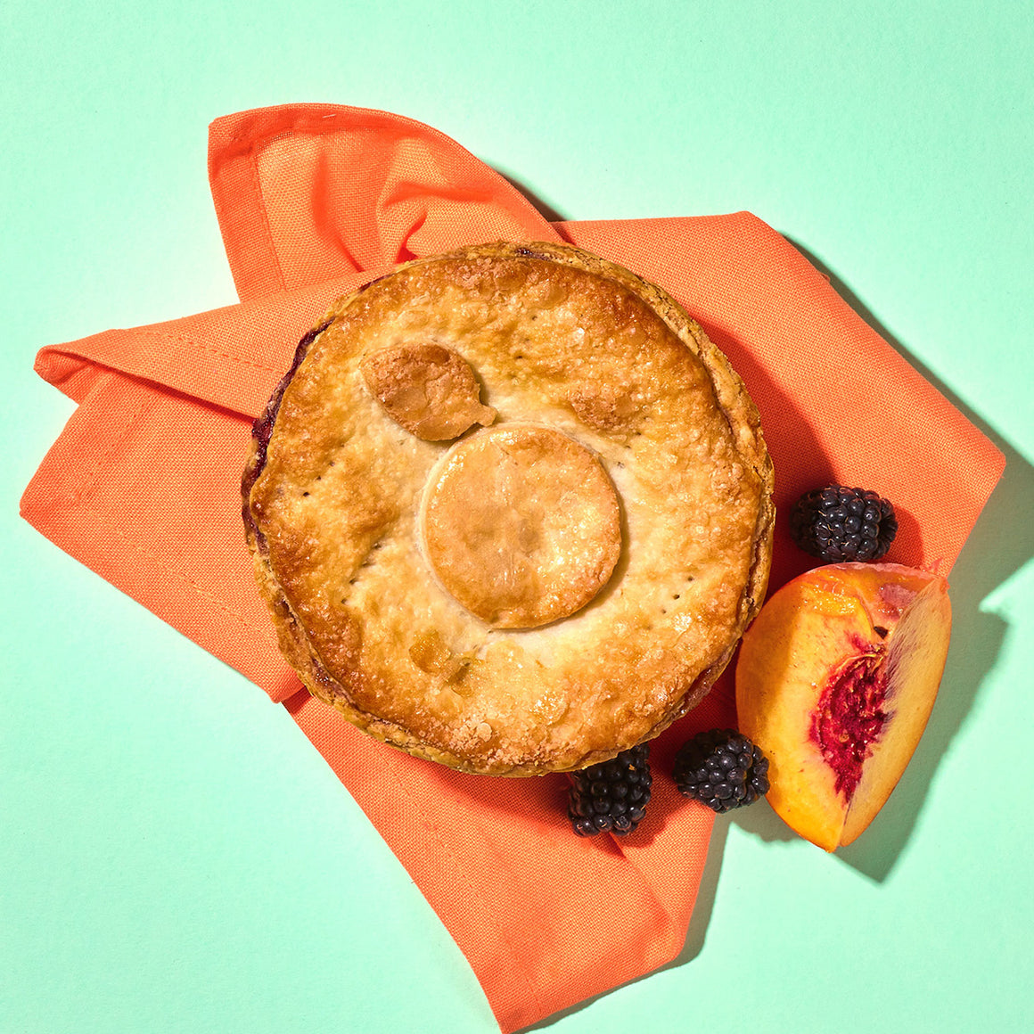 Mini Peach Blackberry Pie by Noe Valley Bakery in San Francisco