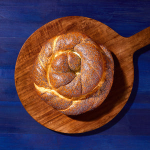 Poppyseed Spiral Challah Noe Valley Bakery San Francisco for Rosh Hashanah & Yom Kippur