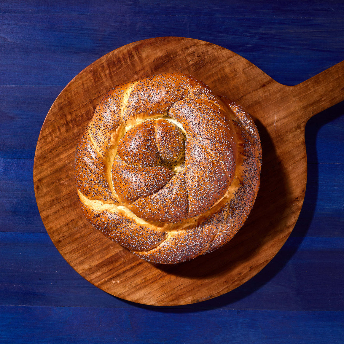 Poppyseed Spiral Challah Noe Valley Bakery San Francisco for Rosh Hashanah & Yom Kippur