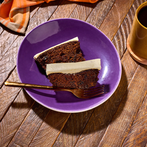 Pumpkin Bread Slices with Cream Cheese Topping by Noe Valley Bakery in San Francisco