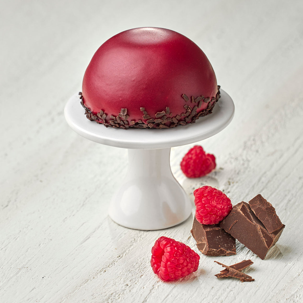 Raspberry Chocolate Bombe from Noe Valley Bakery in San Francisco