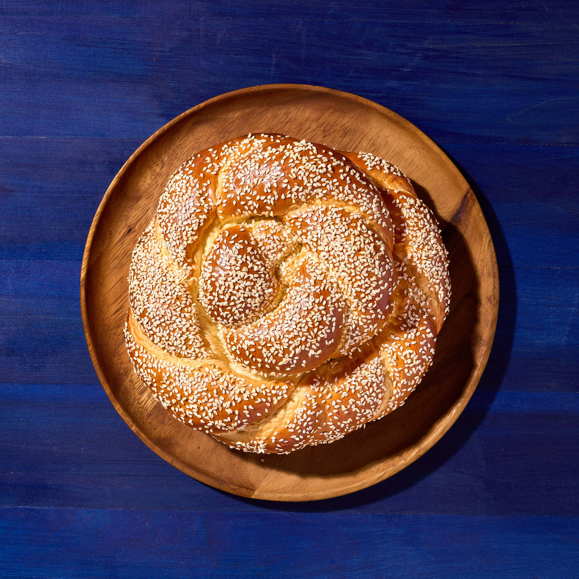 Sesame Spiral Challah Noe Valley Bakery San Francisco for Rosh Hashanah & Yom Kippur