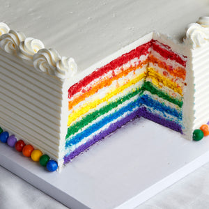 Pride Sheet Cake