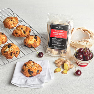 Cherry Ginger Coconut Scones (6 pieces per pack)