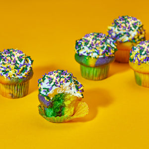 Mardi Gras Cupcakes (Box of 12)