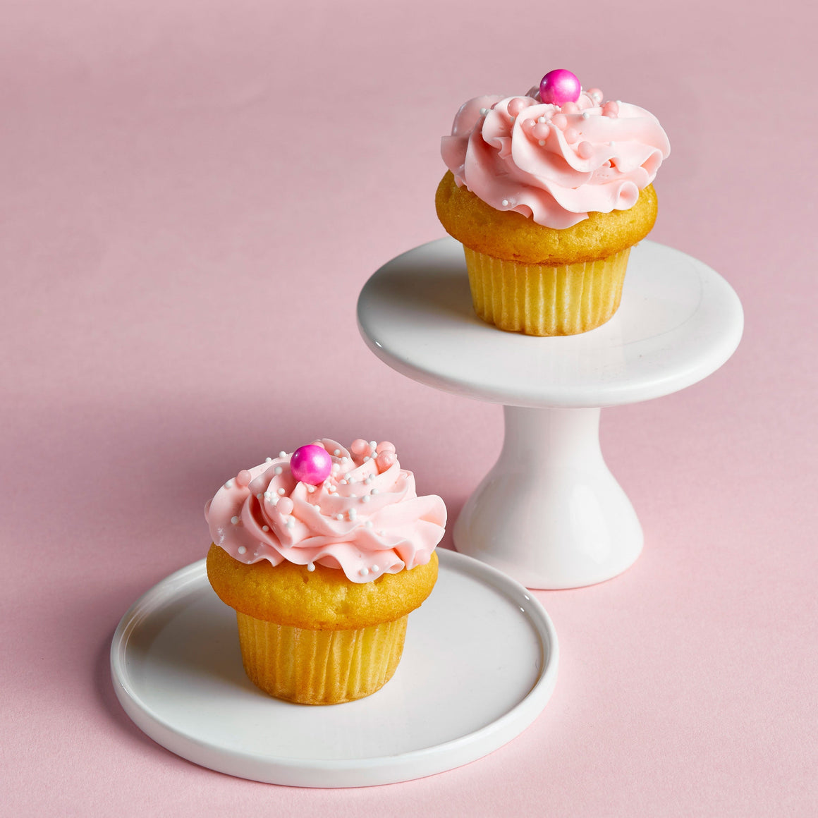 Pink Champagne Cupcake (Box of 12)