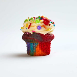 Pride Rainbow Cupcake