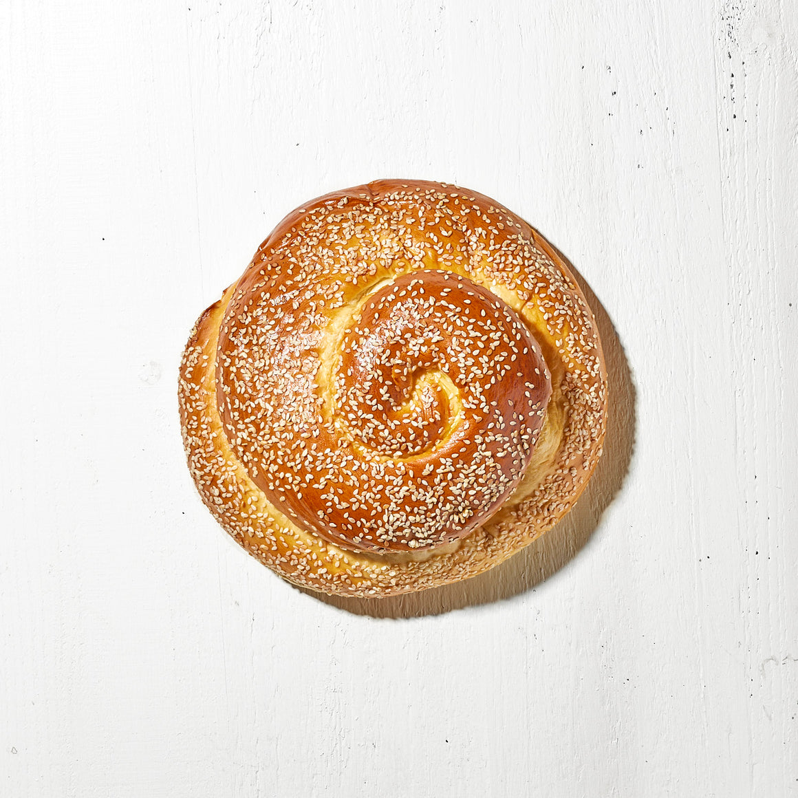 Sesame Spiral Challah Noe Valley Bakery San Francisco for Rosh Hashanah & Yom Kippur